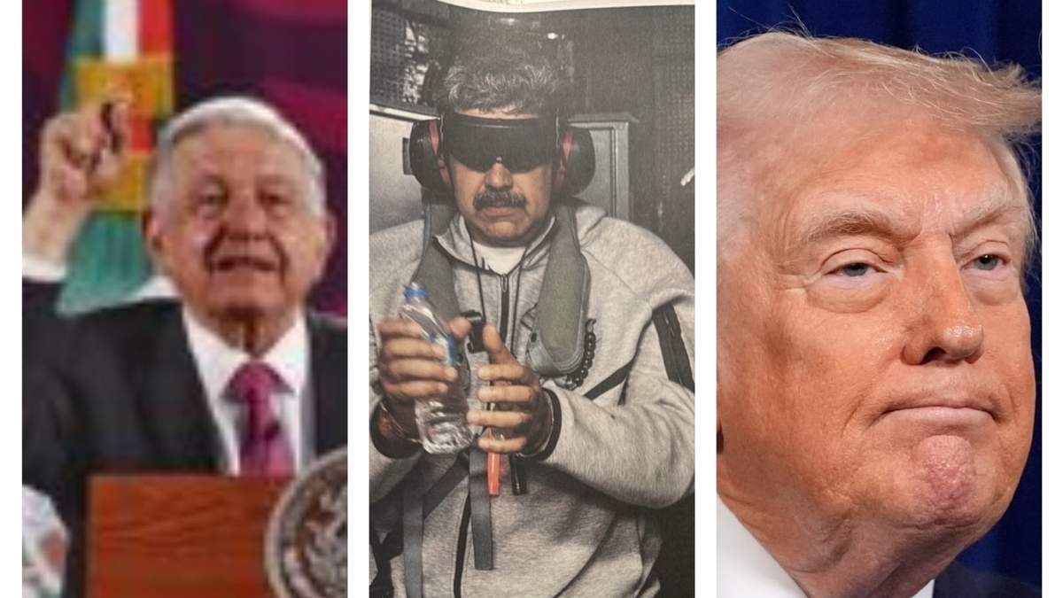 AMLO, MAduro y Trump