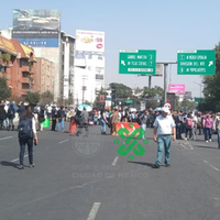 Al menos siete protestas y bloqueos se registraron este miércoles en la CDMX