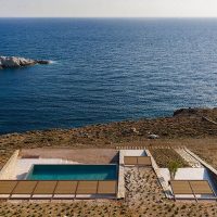 Construyen una vivienda en una particular zona de una isla de Grecia