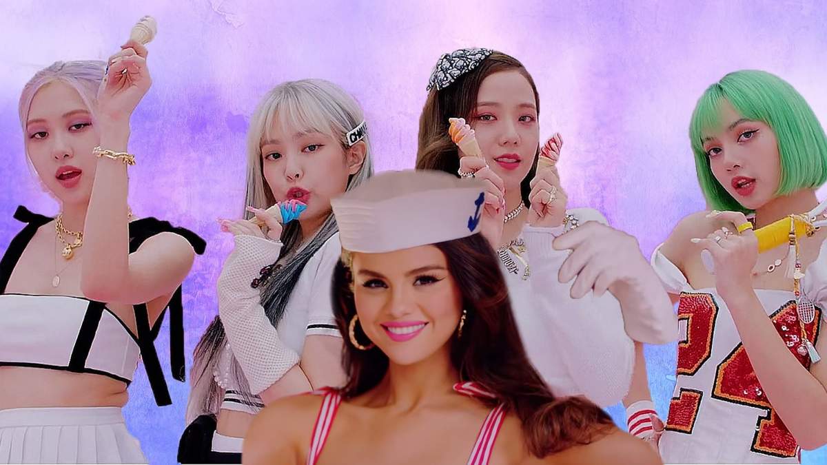 BlackPink y Selena Gómez. Fuente: (Minuto Neuquén)