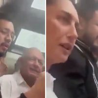 Trabajador del Poder Judicial increpa a Sheinbaum y AMLO en elevador de hotel en Nayarit (Video)