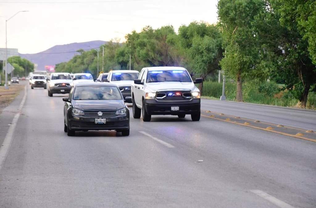 Operativo de traslado de Duarte en Chihuahua