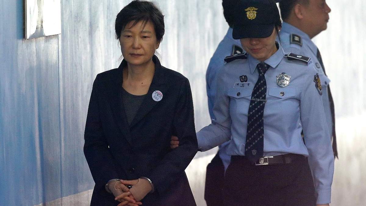 La expresidenta surcoreana Park Geun-hye