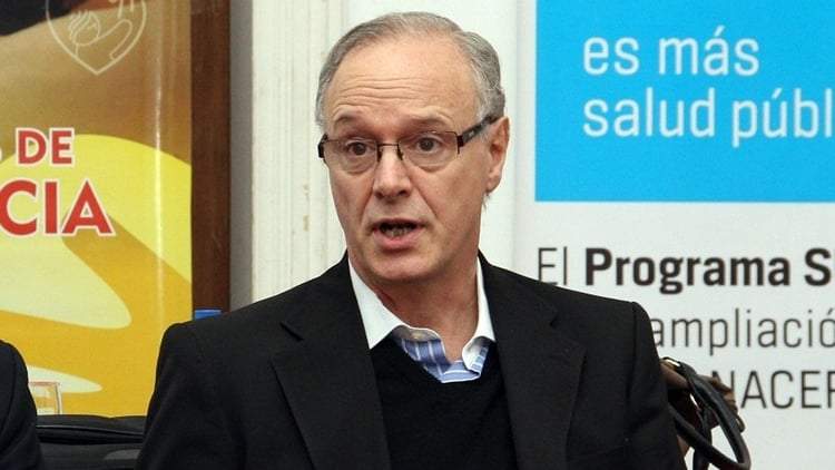Ministro de Salud bonaerense, Daniel Gollán. Foto: (Twitter)