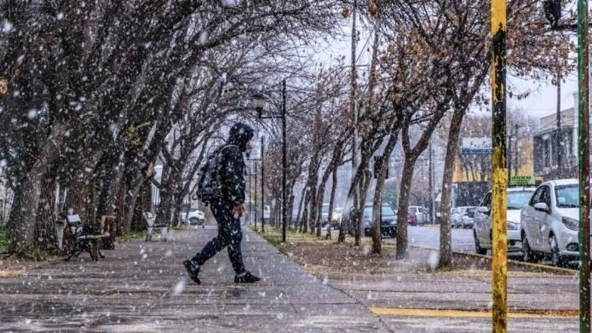 Clima inestable en la provincia. Fuente: (Facebook).