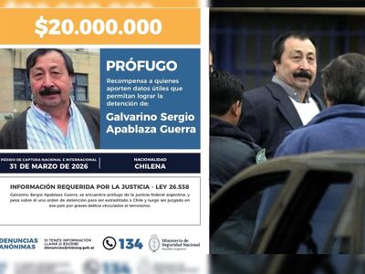 El Ministerio de Seguridad ofreció una recompensa millonaria por un peligroso delincuente prófugo