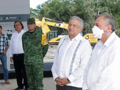 López Obrador felicita al gobernador de Campeche por su semáforo verde