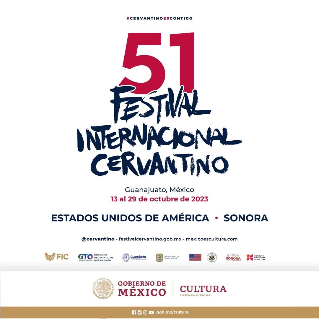 Cartel del 51 Festival Internacional Cervantivo 2023