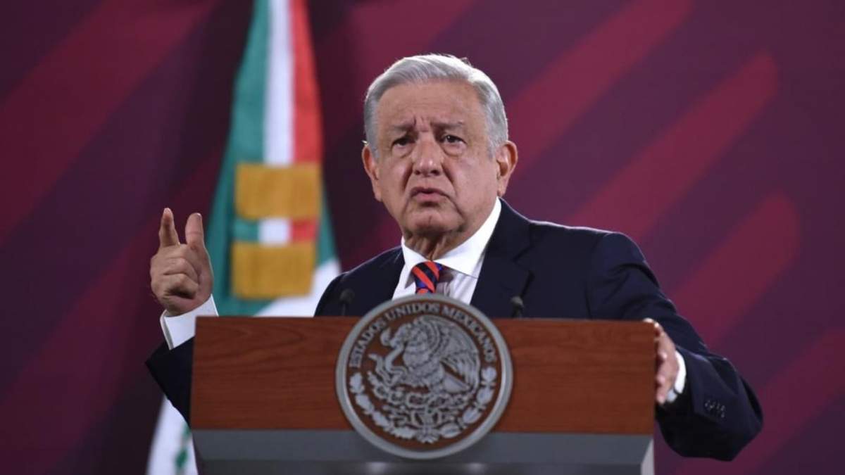 El presidente Andrés Manuel López Obrador en la conferencia mañanera