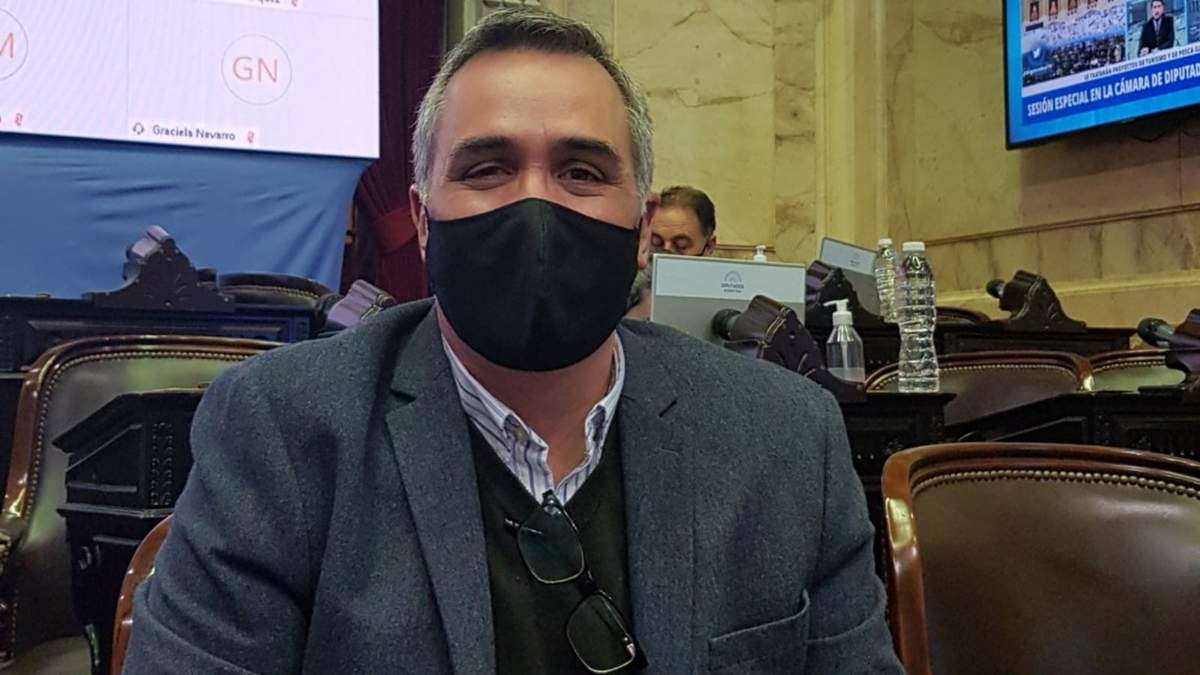 Francisco Sánchez, diputado nacional por Neuquén. Fuente: (Twitter)