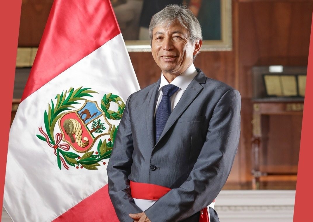 José Arista. Foto Facebook   Presidencia del Consejo de Ministros del Perú