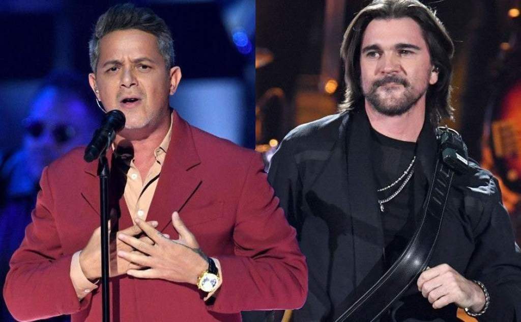 Alejandro Sanz y Juanes. Fuente: (Instagram)