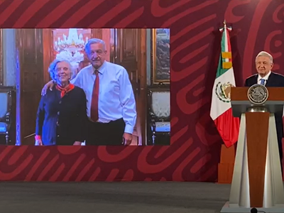 AMLO felicitó a Poniatowska por sus 90 años y la llamó "la mejor escritora de México" (Video)