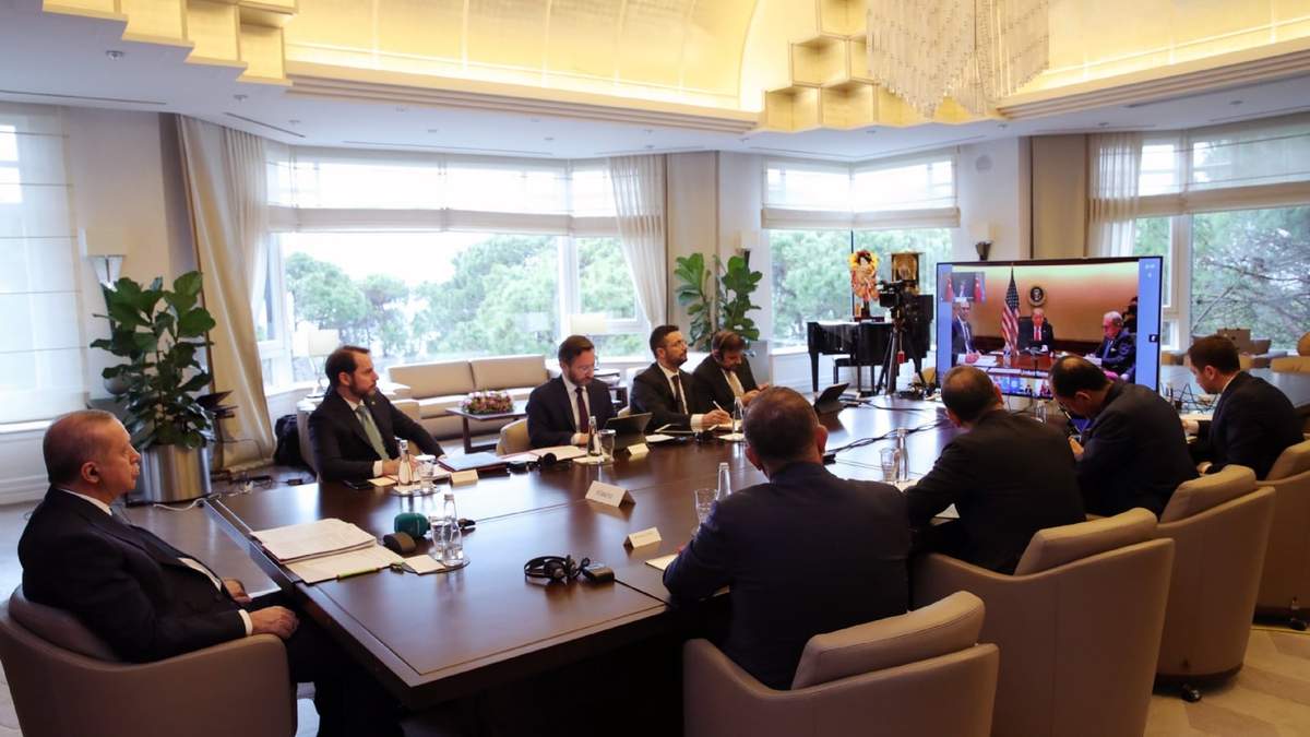 Videoconferencia del G20. (Fuente: Twitter)