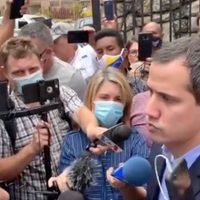 La esposa de Guaidó denuncia un intento de detener al líder opositor venezolano