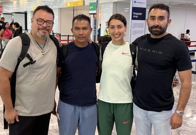 Con Escalante, Gallardo y Del Toro