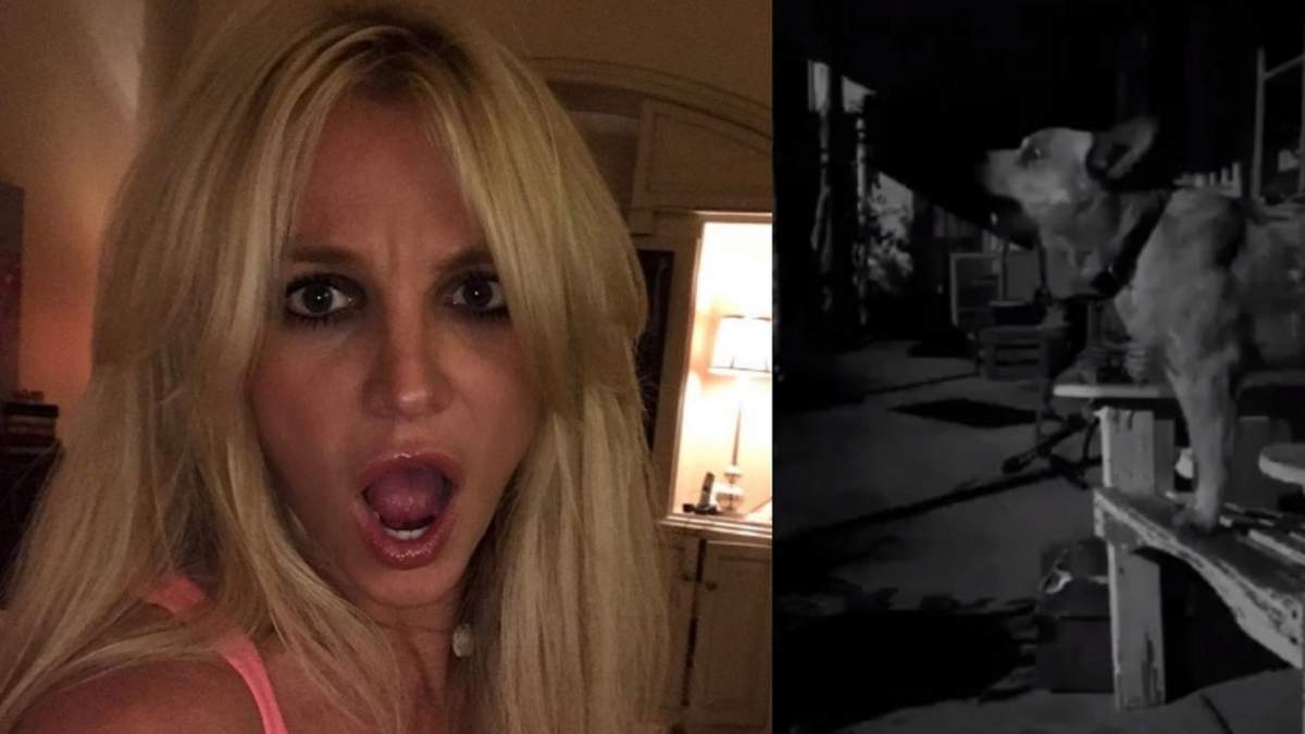 Britney Spears y Riley. Fuente: (Twitter)