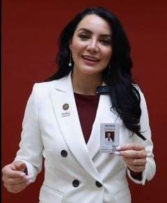 Gabriela Jiménez promociona reafiliación