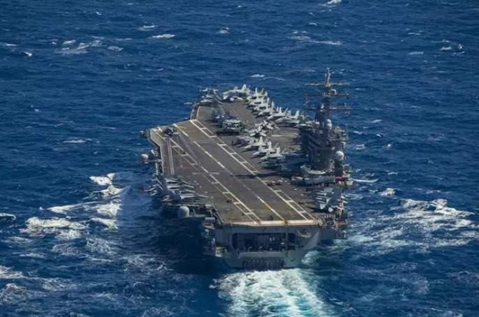 El portaaviones USS Dwight D. Eisenhower, en foto de archivo