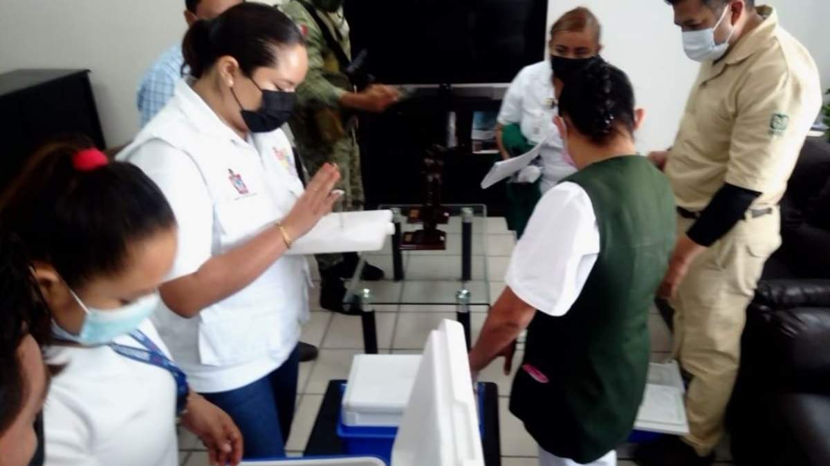 Vacuna contra el covid en Oaxaca