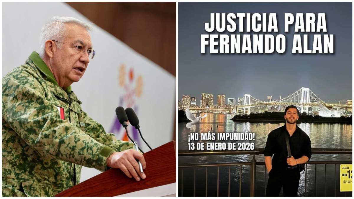 El titular de la Secretaría de la Defensa Nacional, Ricardo Trevilla, en la mañanera del 22 de enero de 2026, petición de justicia por Alan Fernando, joven abatido, presuntamente por elementos del Ejército en Culiacán, Sinaloa