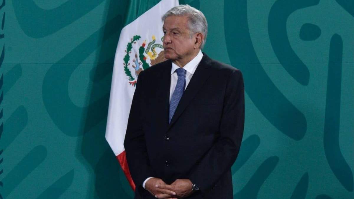 El presidente López Obrador en su conferencia de este viernes