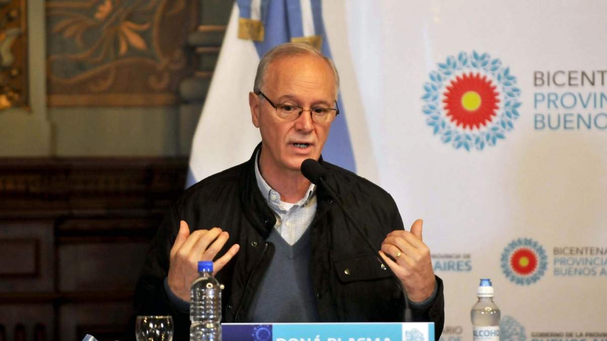 Daniel Gollán, ministro de Salud de la provincia de Buenos Aires. Fuente: (Twitter)