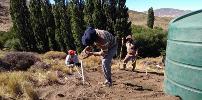 Obras para garantizar el acceso al agua.