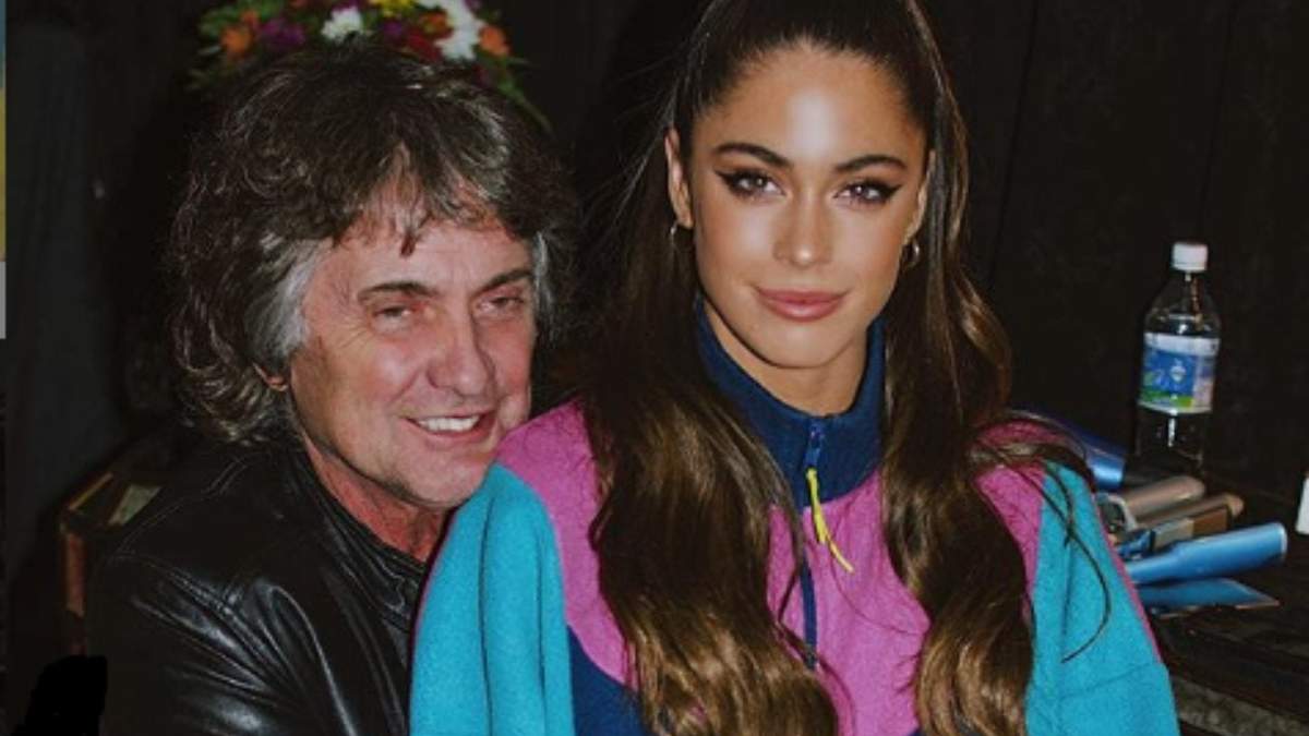 Alejandro Stoessel y Tini. Fuente: (Twitter)