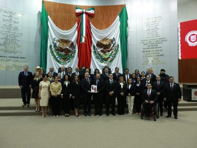 Recibe Congreso de Tamaulipas Cuarto Informe del gobernador Américo Villarreal