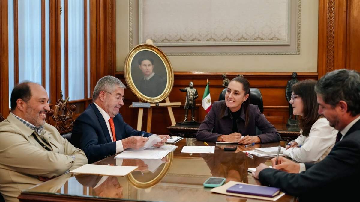 Plática a distancia entre Sheinbaum y Lula