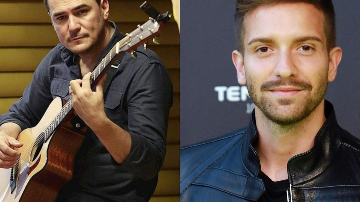 Ismael Serrano y Pablo Alborán. Fuente: (Twitter)