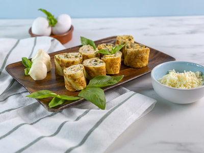Rollitos, con solo 2 huevos y 1 tomate: mirá lo fácil que es prepararlos para la comida de tus chicos