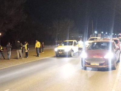 Secuestraron siete vehículos en un operativo conjunto de tránsito en Centenario