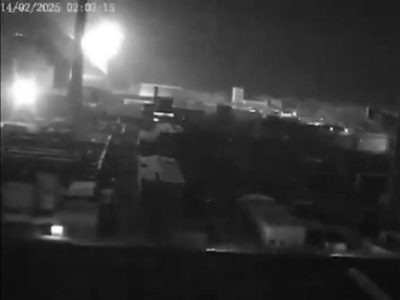 Un dron impacta contra la central nuclear de Chernóbil y provoca incendio (Video)