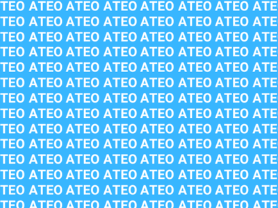 Sólo una persona muy tenta puede encontrar la palabra 'ALTO' en menos de 5 segundos