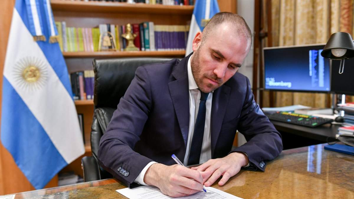 Martín Guzmán, ministro de Economía de la Nación. Fuente: (Twitter)