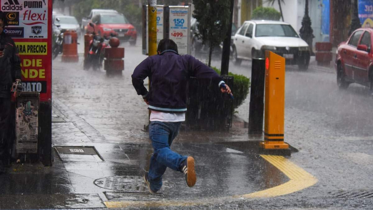 Se pronostican lluvias puntuales muy fuertes en el Estado de México este viernes