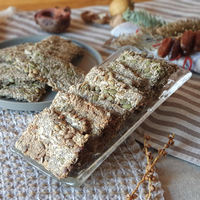 Crackers de avena y semillas con masa integral: ricas, saludables y muy fáciles, la receta que salva cualquier ocasión