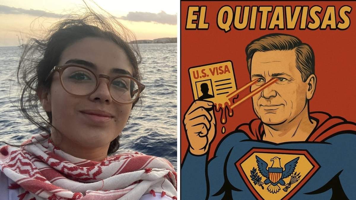 Landau compartió nuevamente en redes la imagen de "El Quitavisas" tras la publicación de Arlín Medrano