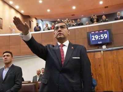 Paul Camacho Osnaya, nuevo titular de la fiscalía general de Zacatecas