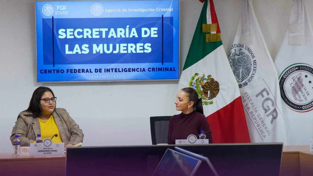 Reunión estratégica de la titular de la Secretaría de las Mujeres, Citlalli Hernández, y Fiscalía General de la República (FGR)