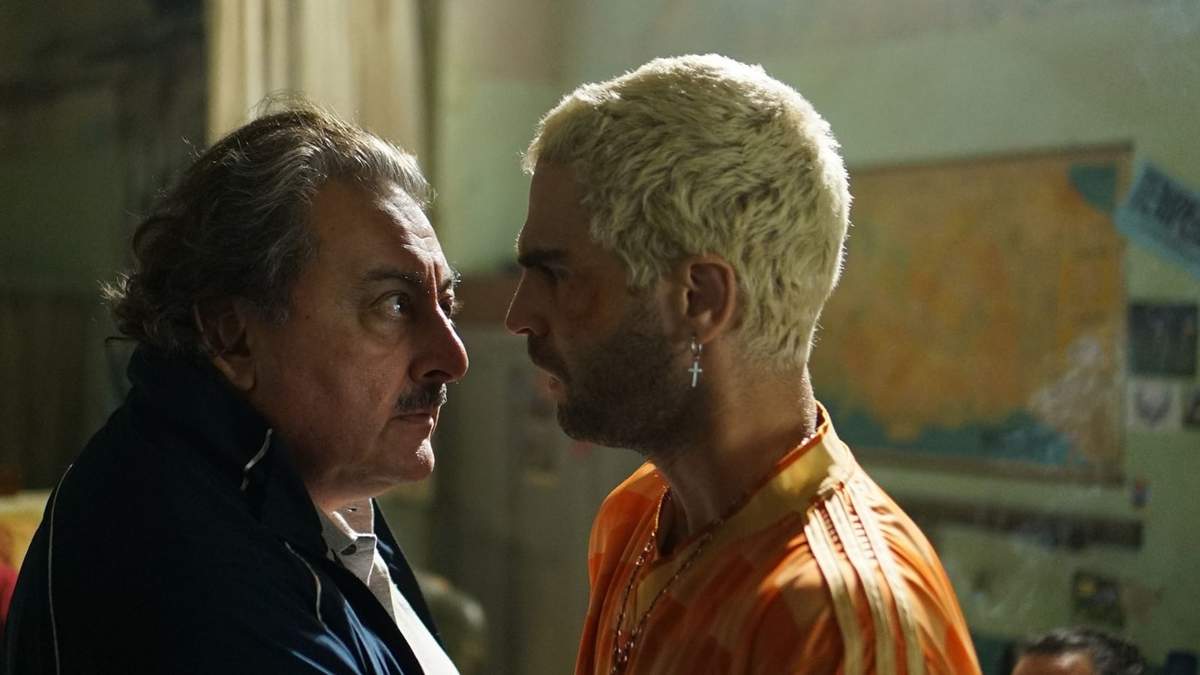 Claudio Rissi y Nico Furtado en "El Marginal". Fuente: (Instagram)