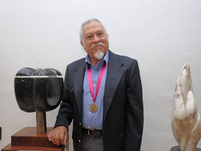 Presentan en Colima la exposición “Madre Tierra”, del escultor Mario Rendón