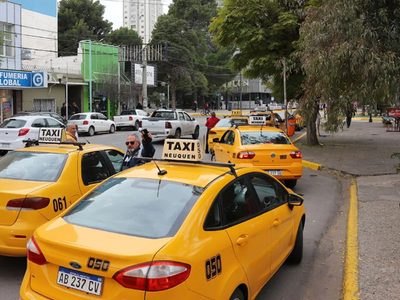 Taxistas de Neuquén pidieron extender la antigüedad de los vehículos ante la crisis del sector