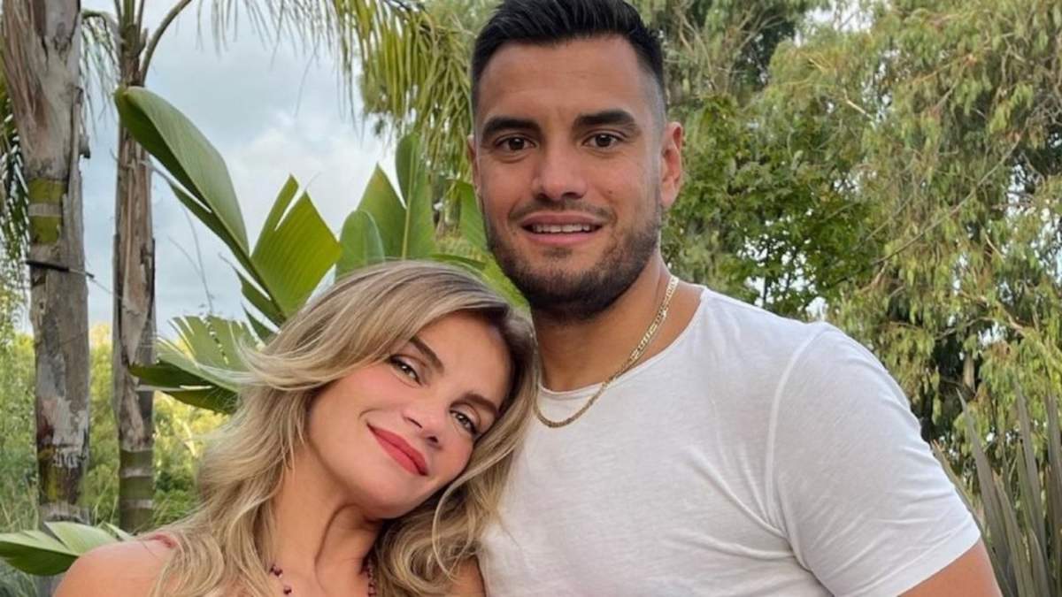 Eliana Guercio y Sergio Romero. Fuente: (Instagram).