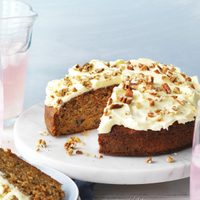 Carrot cake: un clásico saludable, super húmedo y exquisito a la hora del mate o la merienda