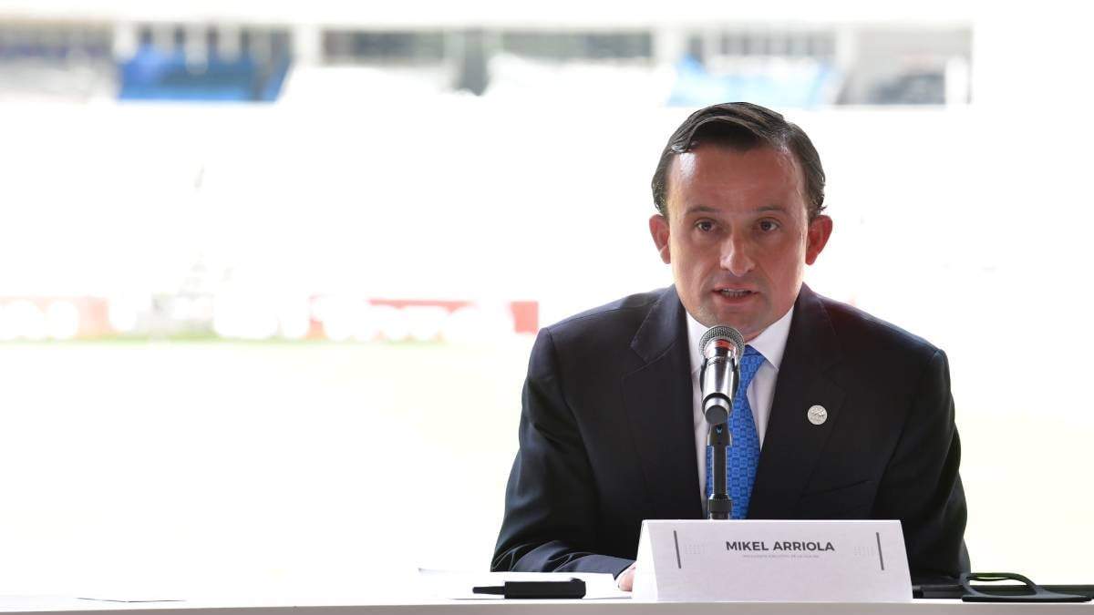 El presidente de la Liga