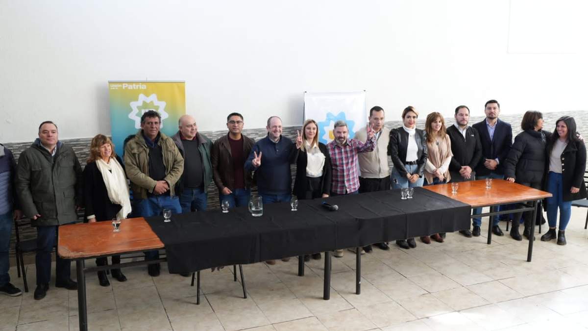 Referentes de Unión por la Patria en Zapala. Fuente: (Prensa UxP)