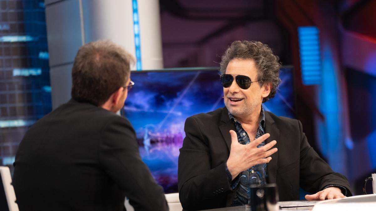 Andrés Calamaro en "El Hormiguero". Fuente: (Instagram)